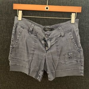 Anthropologie level 99 blue shorts